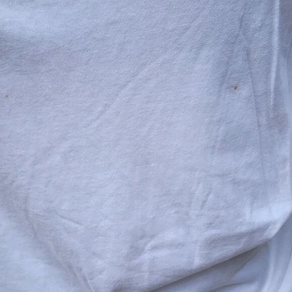 $118 Current Elliott Women's Sugar The Ruffle Roadie Tee Sz 1 (S/M) READ - Picture 13 of 16